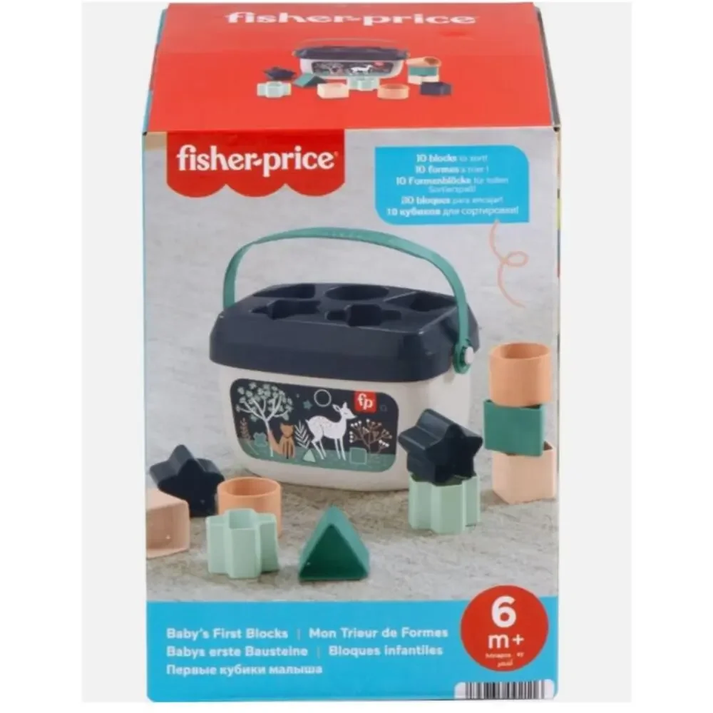 Fisher-Price Baby's First Blocks - Navy Fawn (Exclusive) New in Box